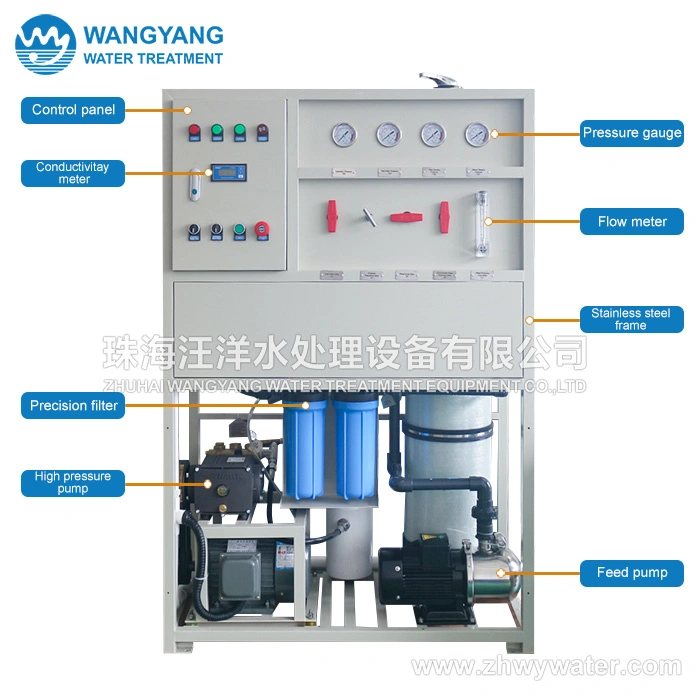 Small Capacity Seawater Desalination Ultrafilter Equipment for Salt Water Treatment Plant